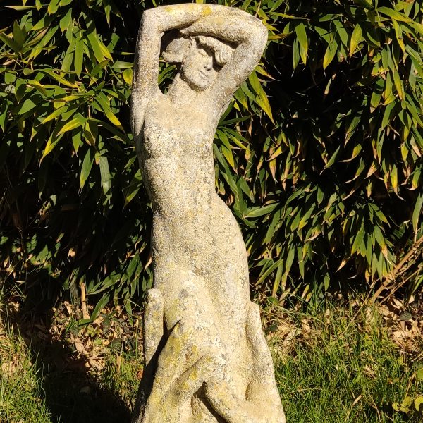 Nude Woman Raising Her Arms